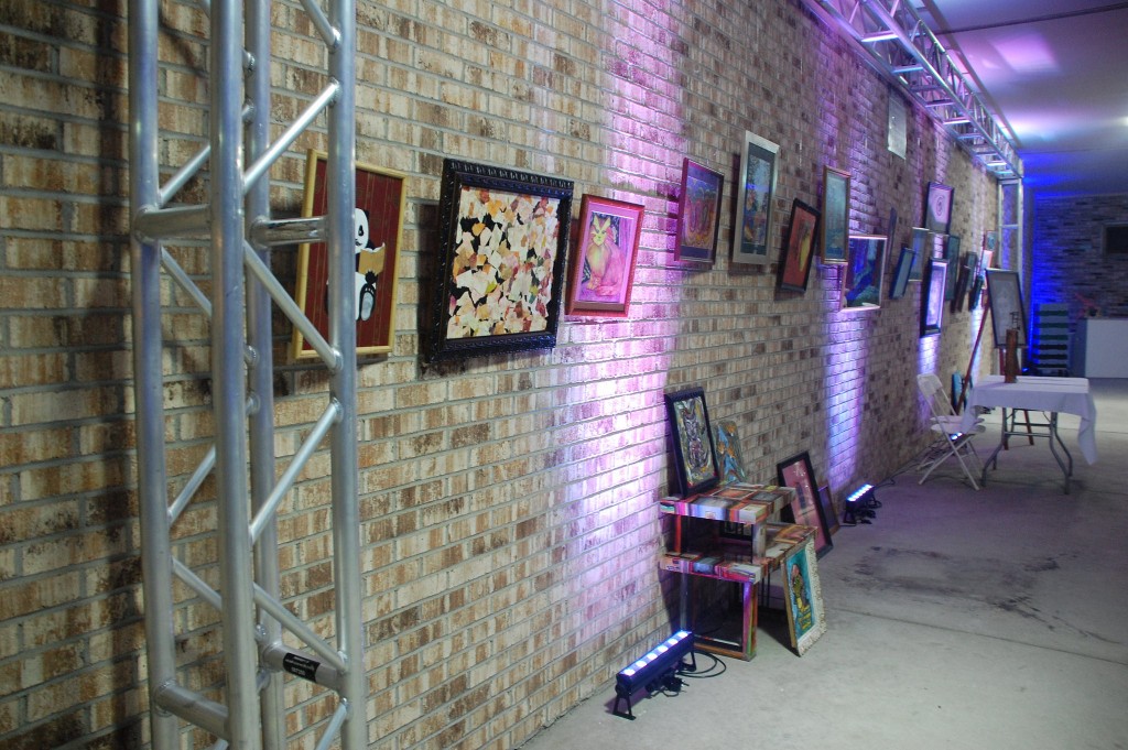 "Art & Soul", Out-Side Art Display Wall