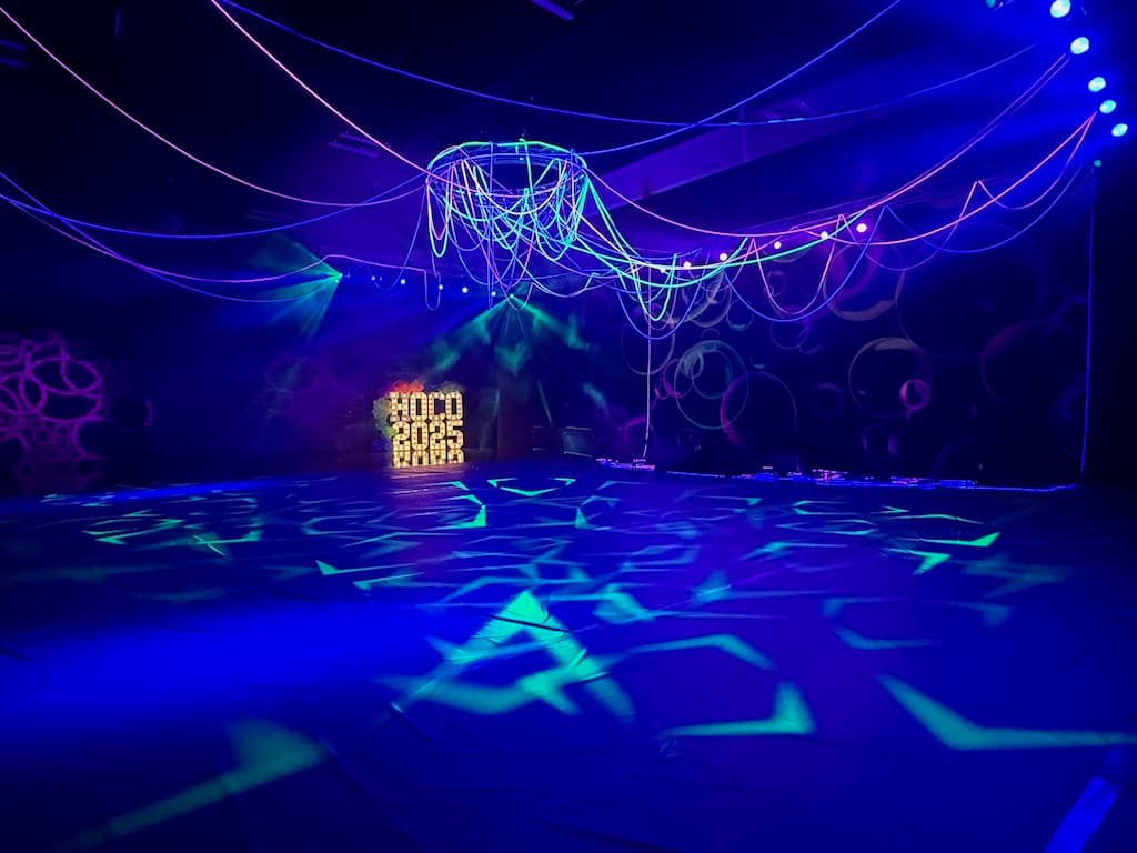 Bringing the “Glow” to Brighton High School’s 2025 Homecoming Dance